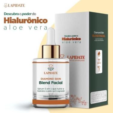 Imagem de Serum Diamond Skin 5 em 1: Anti-idade com Aloe Vera e ÁcidoHialurônico