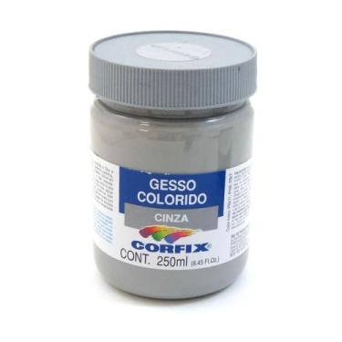 Imagem de Gesso Colorido Cinza Corfix 250ml