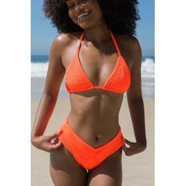 Imagem de Conjunto butterfly  laranja fluor - WAVVE