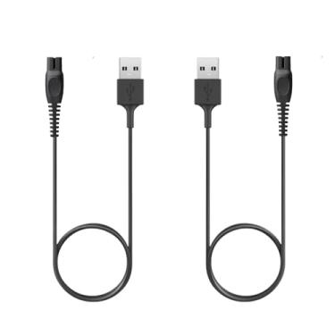 Imagem de Carregador de uma lâmina (nova versão) para Philips Norelco OneBlade QP2724 QP2834 MG5910 MG7910 MG9510 MG9520 PQ888 PQ889, [2 unidades, 1 m] OneBlade versão mais recente cabo de alimentação cabo de