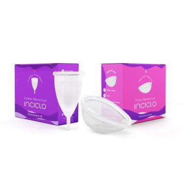 Imagem de Kit Coletor + Disco Menstrual  - Inciclo, B (de 20 a 29 anos e sem fil