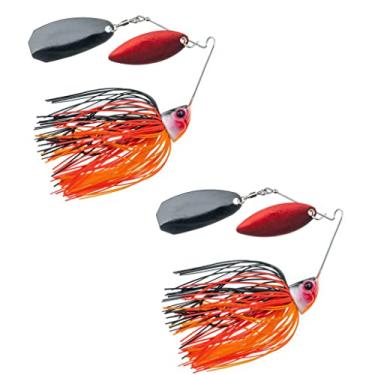 Imagem de Freedom Tackle Speed Freak Full Frame Largemouth Spinnerbait com lâmina Kilter | 14 g, Blood Shad, pacote com 2 (PN: 53206-2PK)