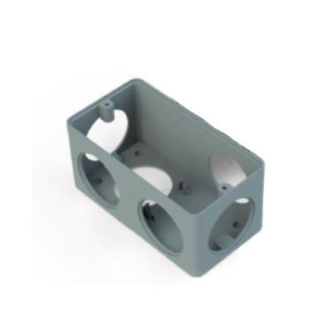 Imagem de Condulete L Caixa Sobrepor PVC 6 Entradas Cinza 1" MASSTER - Masster P