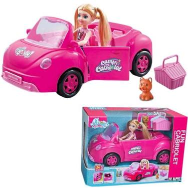 Imagem de Brinquedo Carro com acessórios e mini boneca Tipo Barbie - SACKS, Brin