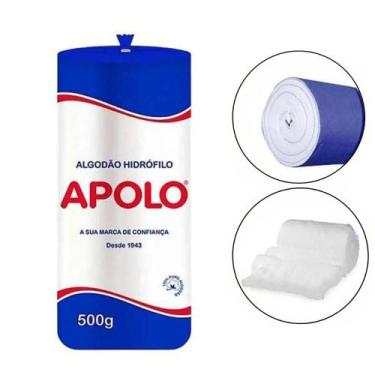 Imagem de Algodão Hidrófilo Apolo em Rolo 500g