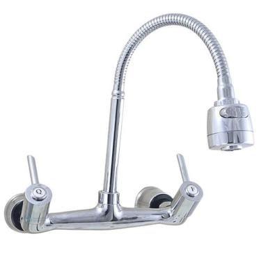 Imagem de Misturador Gourmet Cozinha Parede C-61 1/4v. - Reino das Torneiras