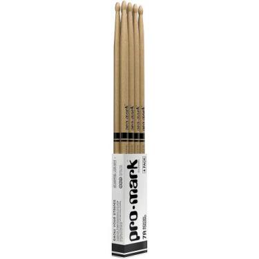 Imagem de Baqueta Hickory 7A Madeira (Com 4 Pares) Promark TX7AW-4P - Pro-mark