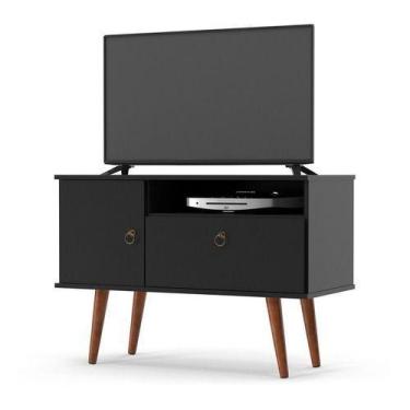 Imagem de Rack Yan - Patrimar Móveis, Preto