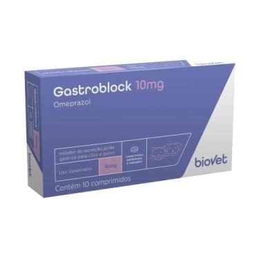Imagem de Biovet gastroblock 10mg - 10 comprimidos, 10MG - 10 COMPRIMIDOS