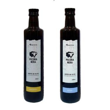 Imagem de KIT AZEITES PECORA NERA ARBEQUINA e PICUAL 500ML