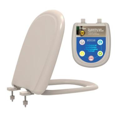 Imagem de Tampa De Vaso Sanitário Sabatini Icasa Polopropileno Bege - Tupan