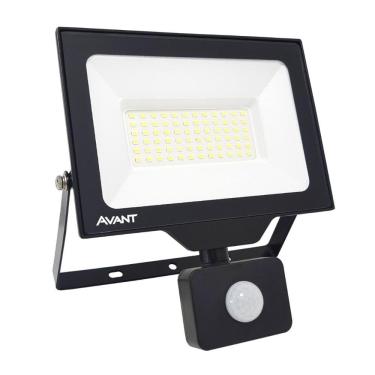 Imagem de Refletor Led Avant 50w 6500k Com Sensor Presença Bivolt