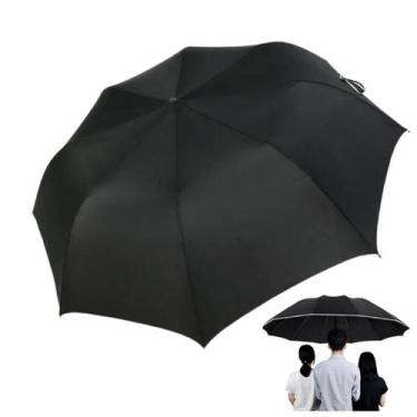 Imagem de Guarda Chuva Grande Reforçado Automático Contra Vento Estojo - Koruja 