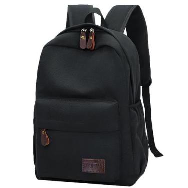 Imagem de Mochila De Lona Reforçada Resistente Masculina Feminina Escolar Faculd