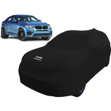 Imagem de Capa De Tecido Para Proteção Do Carro Bmw X6 Luxo - Mz, Preta
