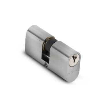 Imagem de Cilindro em Latão C200/70 com 70mm Cromado para Fechadura Papaiz