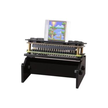 Imagem de Waveshare Console de jogos LCD de 1,3 polegadas, compatível com Raspberry Pi, resolução 240 x 240, chip ST7789 integrado, interface SPI, vem com capa e prisma