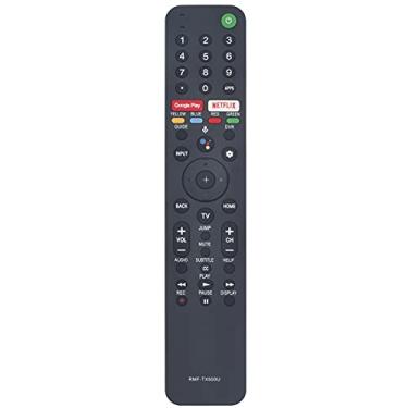 Imagem de Controle remoto de substituição por voz RMF-TX500U para Sony OLED 4K Ultra HD TV KD-75X750H KD-55X750H KD-65X750H XBR-43X800H XBR-49X800H XBR-49X950H XBR-55X800H XBR-55X900H Pulseira 0H XBR 55X950H