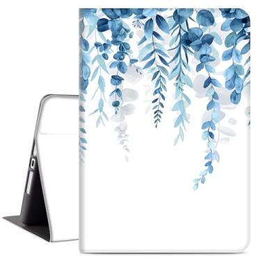 Imagem de Vimorco Capa para iPad 6ª/5ª geração 2018/2017, capas para iPad de 9,7 polegadas para iPad 6ª/5ª geração, ângulo ajustável, despertar/hibernar automaticamente, para iPad Air 2/Air, capa com folha