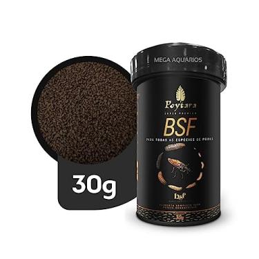 Imagem de Poytara BSF 30g ração peixe c/proteína de larva de mosca