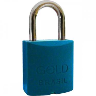 Imagem de Cadeado Gold Color 25 Azul