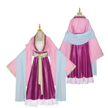 Imagem de UPUPCOS Quimono feminino de Halloween, vestido de quimono, rosa, cosplay, Hanfu, festa de Halloween, rosa, X-Large