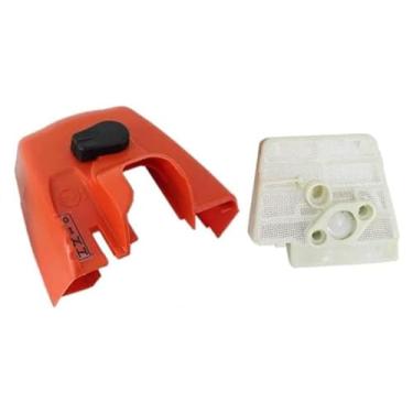 Imagem de Hippotech Filtro de ar e tampa de filtro de ar apto para Stihl 024 MS260 substitui peças de motosserra nº: 1121 120 1617