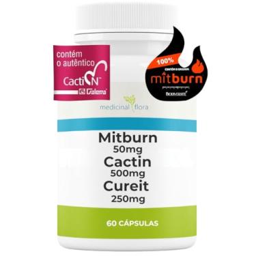 Imagem de Cactinea 500mg + Cureit 250mg + Mit Com Selo de Autenticidade - 60 Cápsulas
