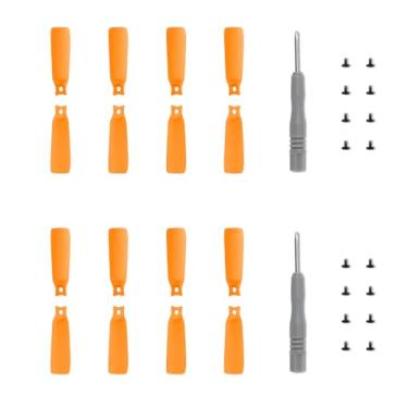 Imagem de CAPART 16pcs 4022F Propellers for DJI Flip Drone, Prop Blade Replacement Lightweight Quick-Release Spare Parts - 2 Sets (Orange)