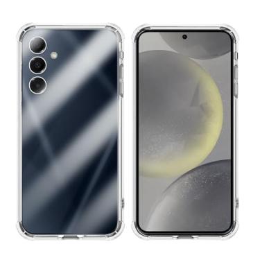 Imagem de Capa Capinha Anti Impacto Compatível Samsung Galaxy S24 Plus Case Antishock Transparente