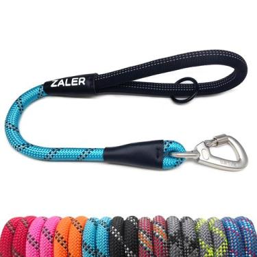 Imagem de Coleira Curta para Cães ZALER - Ideal para Passeios e Treinamento