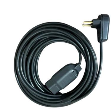 Imagem de Extensão Elétrica 15 Metros 10a Cabo Pp Reforçada Cor Preto 127V/220V