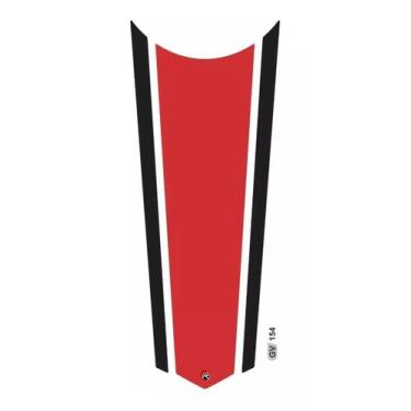 Imagem de Adesivo Faixa  Gravata  Tanque Resinado Cg Honda 154 - Resitank