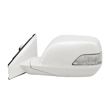 Imagem de 5/7/9PIN Acessórios para carro Porta externa Espelho retrovisor lateral Conjunto Assy, compatível com HONDA CRV CR-V 2007 2008 2009 2010 2011 RE1 RE2 RE4(7PIN Left White)