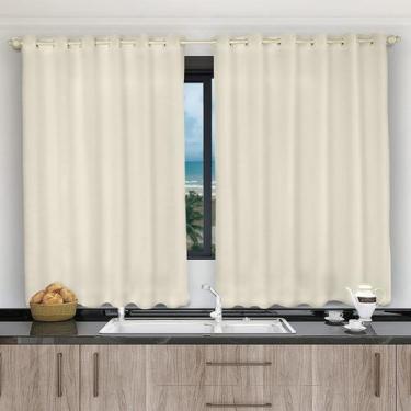 Imagem de Cortina 2,80x1,20 Sala Quarto Cozinha Voil microfibra - Shoppingnet, P