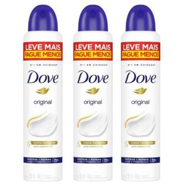 Imagem de Kit 3 und Desod Dove Original 250ml