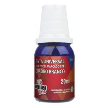 Imagem de Tinta Para Quadro Branco Genial 20ml, Azul