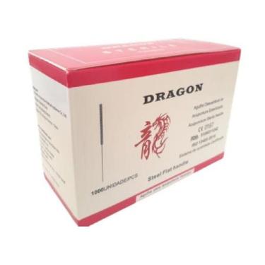 Imagem de Agulha de Acupuntura 0,25x40mm cx c/ 1000 unid Dragon - Gold Dragon