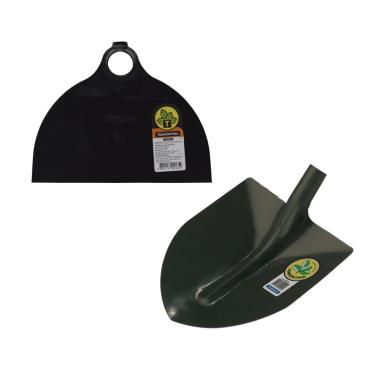 Imagem de Kit Enxada Larga 2,5ll + Pá De Bico N3 Sem Cabo