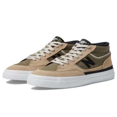 Imagem de New Balance Tênis de skate adulto unissex 417 Franky Villani, Bronzeado/verde-oliva, 10.5 Women/9 Men