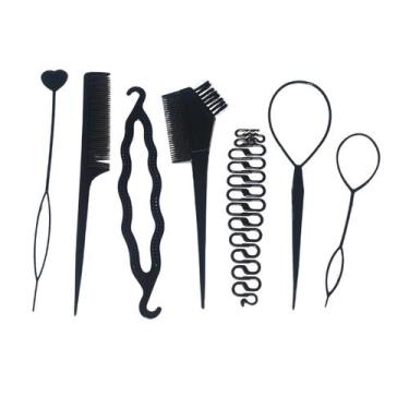 Imagem de Kit C/7 Acessórios Para Cabelo Agulha Mágica E Coque Mágico - Annas