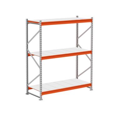 Imagem de Mini Porta Pallet Inicial 250KG Com 3 Longarinas 2,00 X 1,80 X 0,60 Com Bandeja De Madeira - ultra Móveis