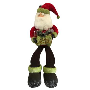 Imagem de Papai Noel Sentado Enfeite Natalino 80cm -Fabiamce