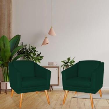 Imagem de Kit 02 Poltronas Decorativa San Diego  Visammer Decor - M.R Estofados 