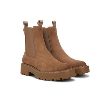 Imagem de Sam Edelman Bota feminina Laguna Chelsea, Castanho-amendoado, 36