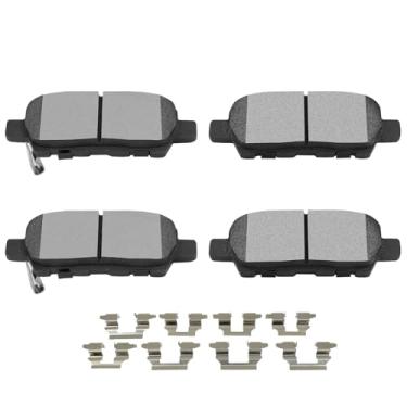 Imagem de SCITOO D1415 Conjuntos de pastilhas de freio de cerâmica traseiras com substituição de ferragens para INFINITI para JX35 / para QX60, para Nissan para Murano/para Pathfinder, para Nissan For Quest