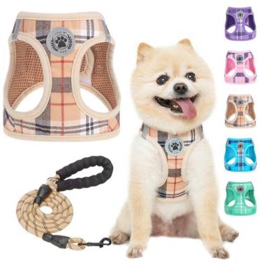 Imagem de Conjunto de coleiras e coleiras para cães BEAUTYZOO Step in No Pull pa