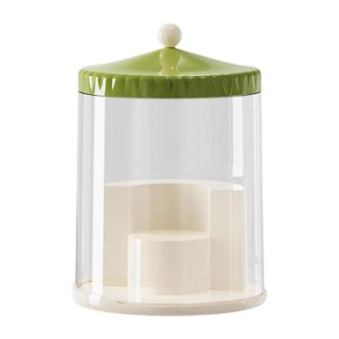 Imagem de Luwecf Posca de exibição de bonecas, capa de exibição de figuras de ação, vitrine transparente de armazenamento para perfume, figuras de ação, boneca modelo , Verde