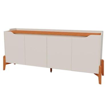 Imagem de Aparador para Sala Buffet Studio 1.6 Off White Nature - Imcal