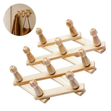 Imagem de Cabide sanfona adulto com 10 ganchos - Dasshaus Suporte Retrátil Organ